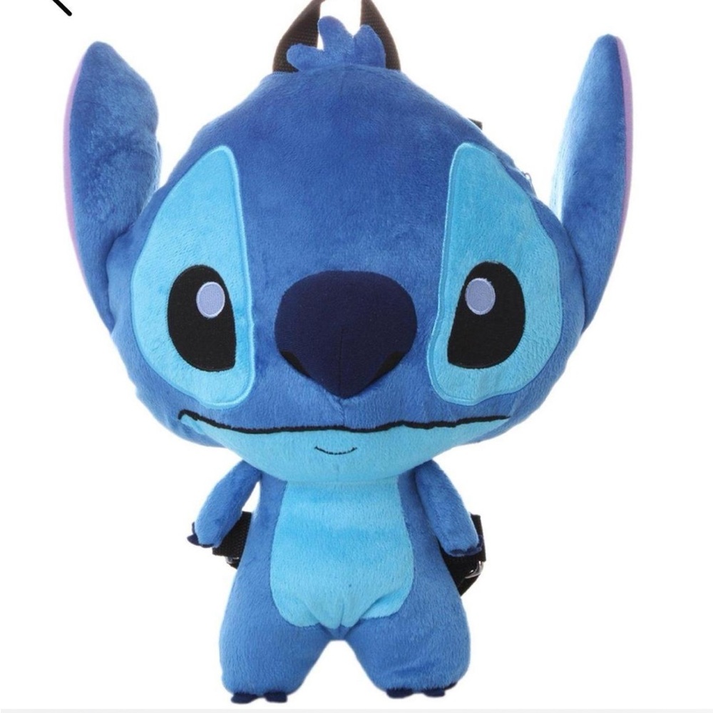 NWT Loungefly Disney Stitch Plush Mini Stitch Backpack 12"